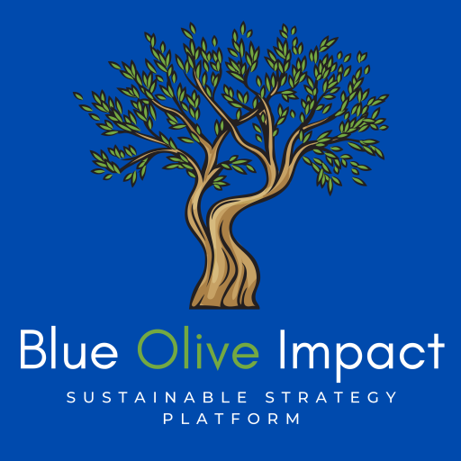 Blue Olive Impact Logo